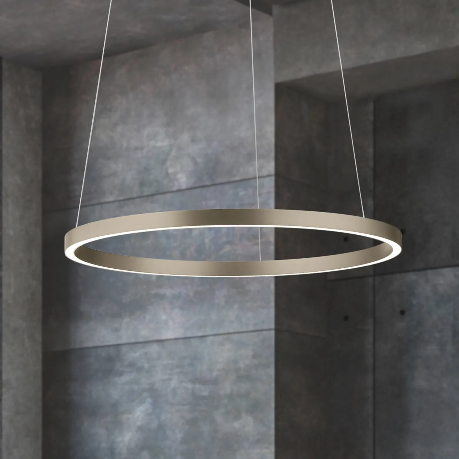 LED-Hängelampe Lisa-60, CCT, dimmbar, bronze