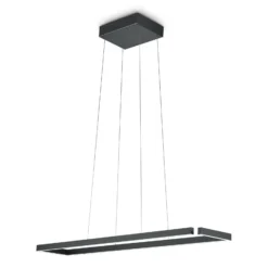 LED-Hängelampe Marisa-100, schwarz matt, 100 x20cm