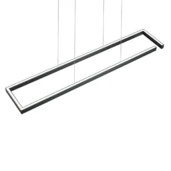 LED-Hängelampe Marisa-100, schwarz matt, 100 x20cm