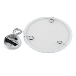 LED-Hängelampe PANEL, weiß, Ø 63 cm, Metall, CCT, dim, 50 W