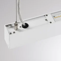 LED-Hängelampe PERFORA PROLINE M, weiß, 106 cm, DALI up/down