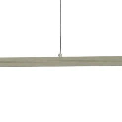 LED-Hängeleuchte BAR, olivgrün, Länge 150 cm, Metall, 32 W