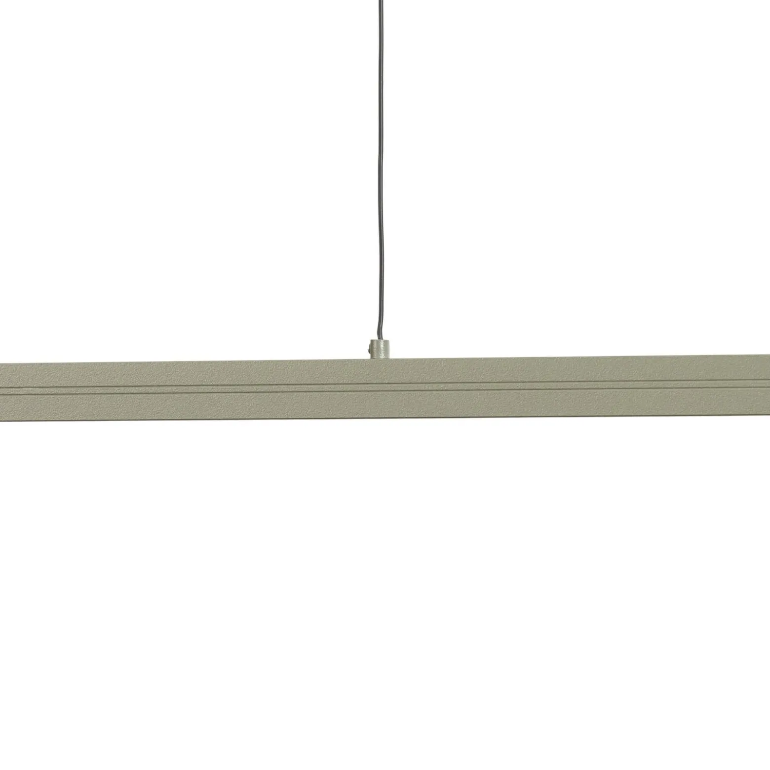 LED-Hängeleuchte BAR, olivgrün, Länge 150 cm, Metall, 32 W
