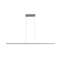LED-Hängeleuchte BAR, olivgrün, Länge 150 cm, Metall, 32 W