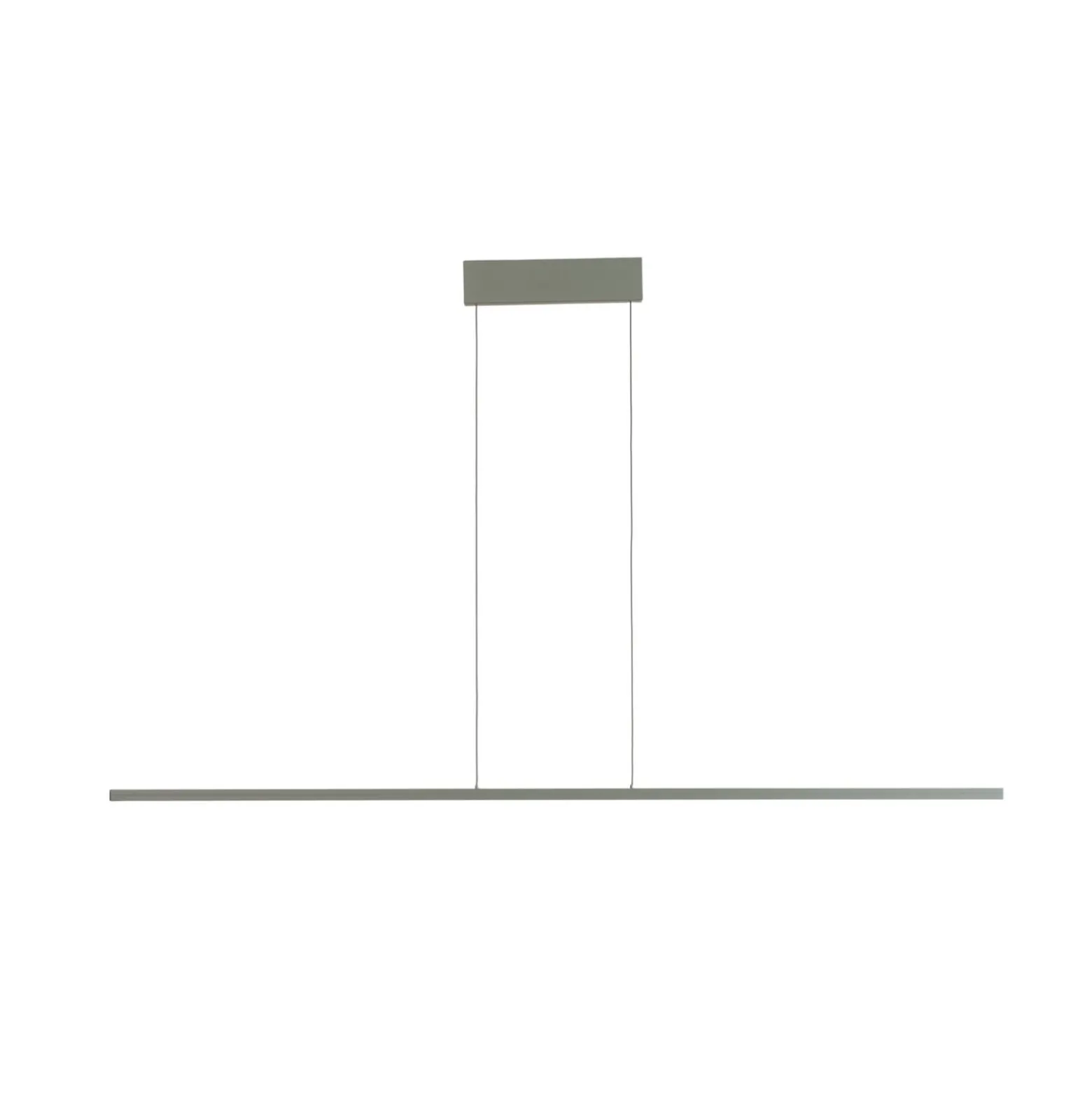LED-Hängeleuchte BAR, olivgrün, Länge 150 cm, Metall, 32 W