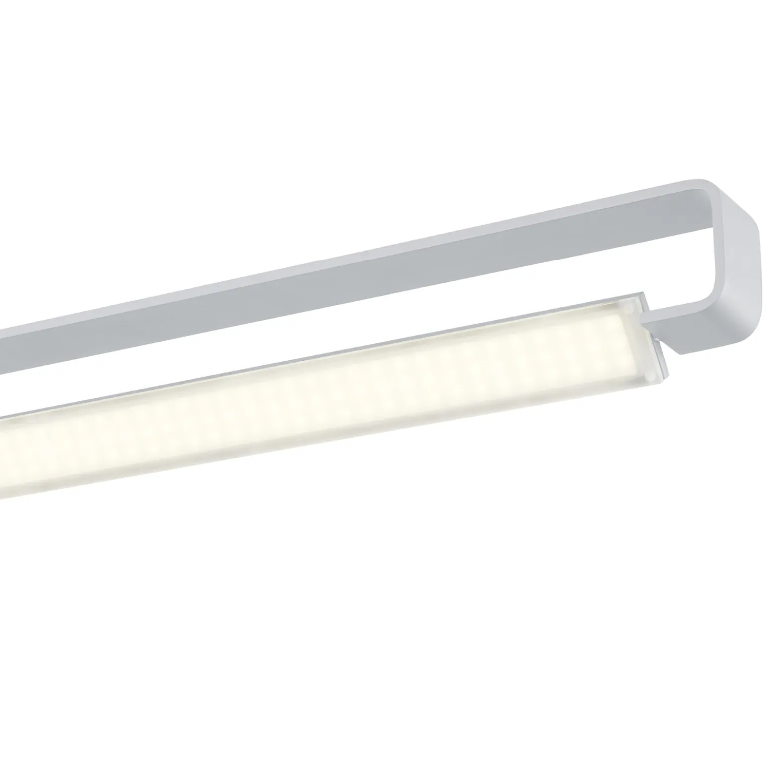 LED-Hängeleuchte Box, drehbar, alu eloxiert