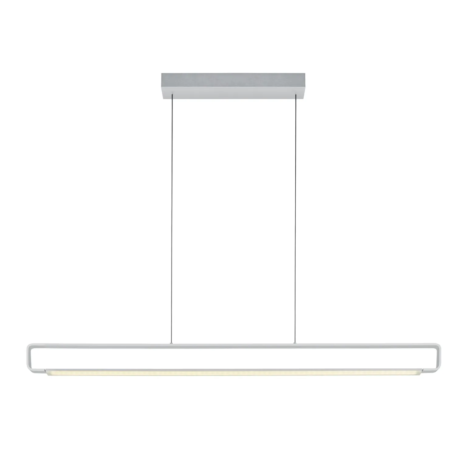 LED-Hängeleuchte Box, drehbar, alu eloxiert