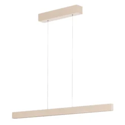 LED-Hängeleuchte Broll, cremeweiß