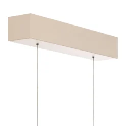 LED-Hängeleuchte Broll, cremeweiß
