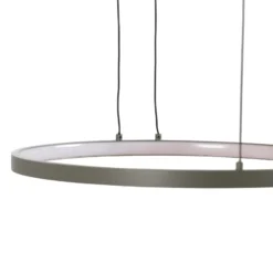 LED-Hängeleuchte CIRCOLO, olivgrün, Ø 30/45/60 cm, 3-flammig