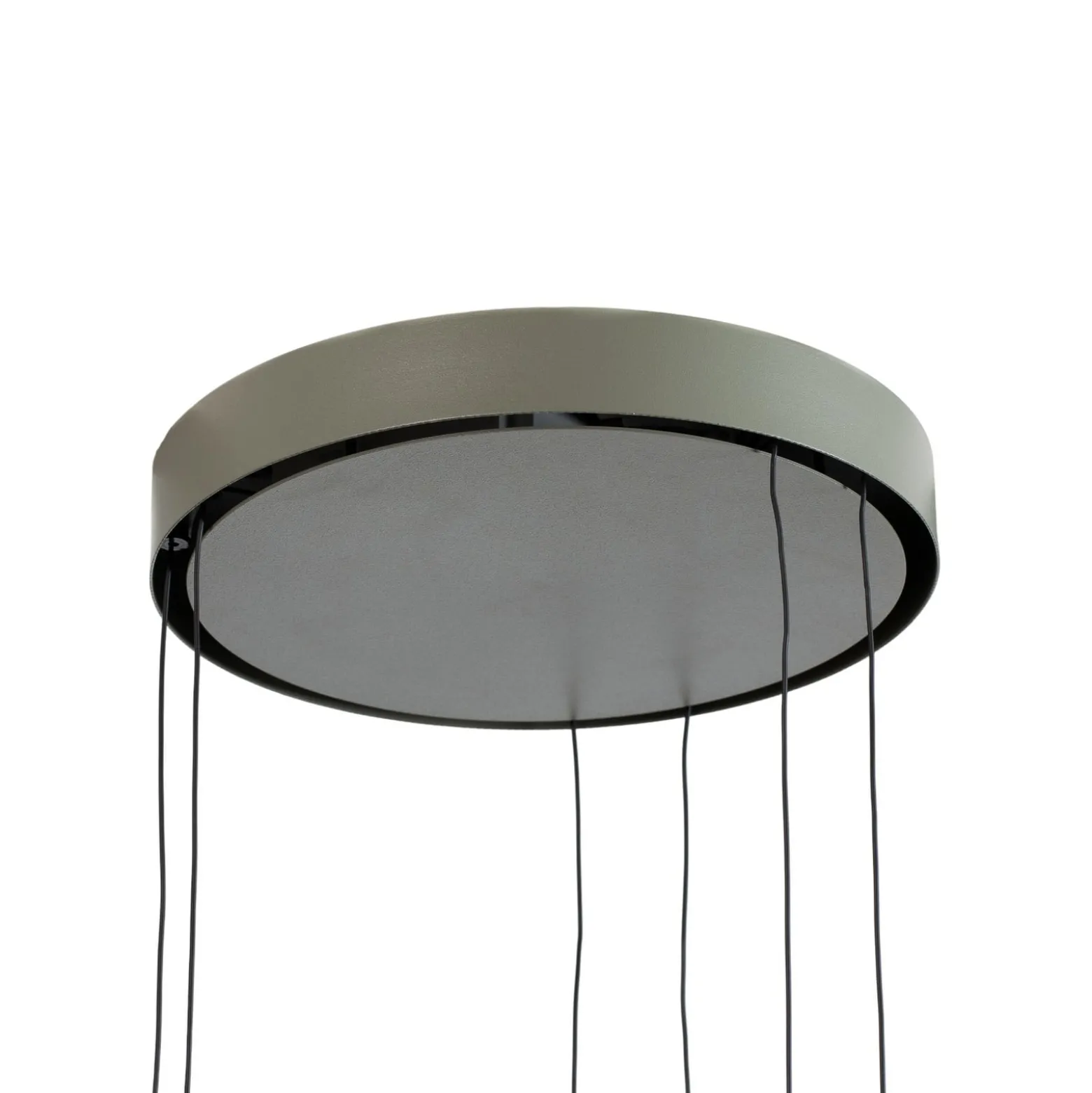 LED-Hängeleuchte CIRCOLO, olivgrün, Ø 30/45/60 cm, 3-flammig