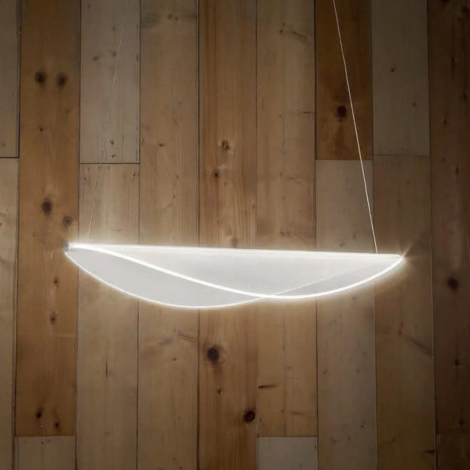LED-Hängeleuchte Diphy, 76 cm, DALI-dimmbar