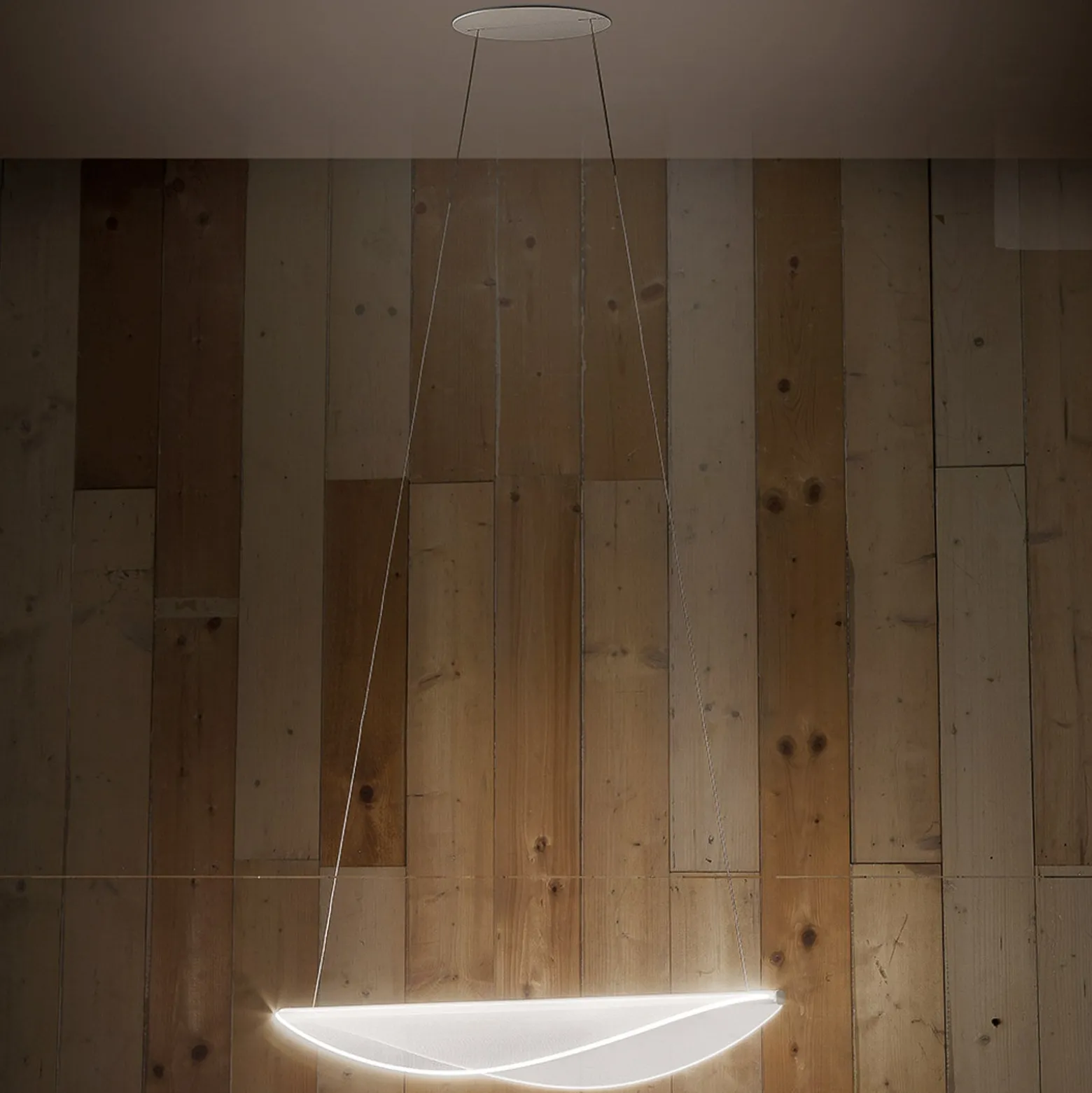 LED-Hängeleuchte Diphy, 76 cm, DALI-dimmbar