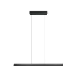 LED-Hängeleuchte Donegal, schwarz, Länge 150 cm, CCT
