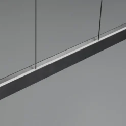 LED-Hängeleuchte Donegal, schwarz, Länge 150 cm, CCT