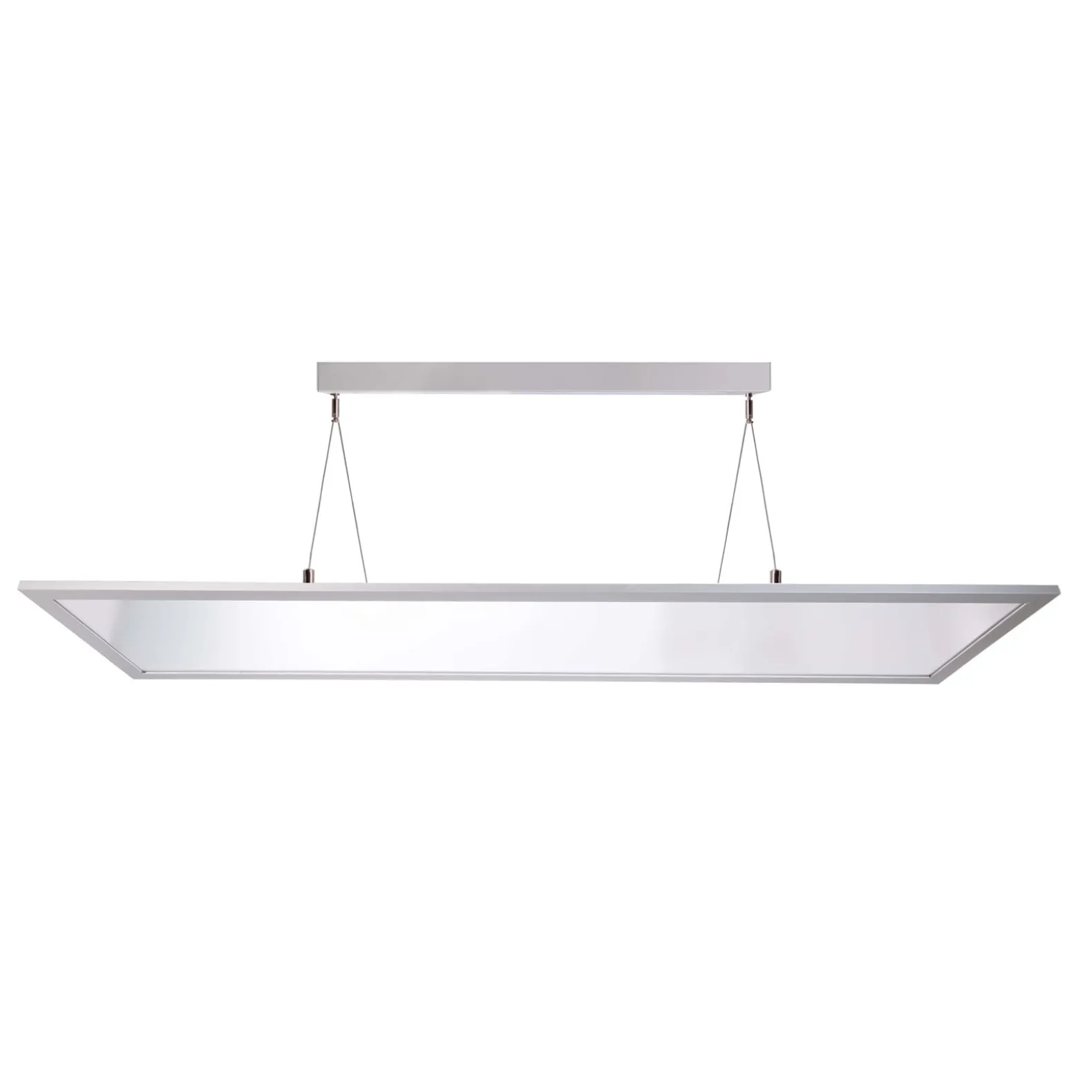 LED-Hängeleuchte 3422 eckig, Dip-Switch, aluminium