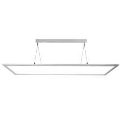 LED-Hängeleuchte 3422 eckig, Dip-Switch, aluminium