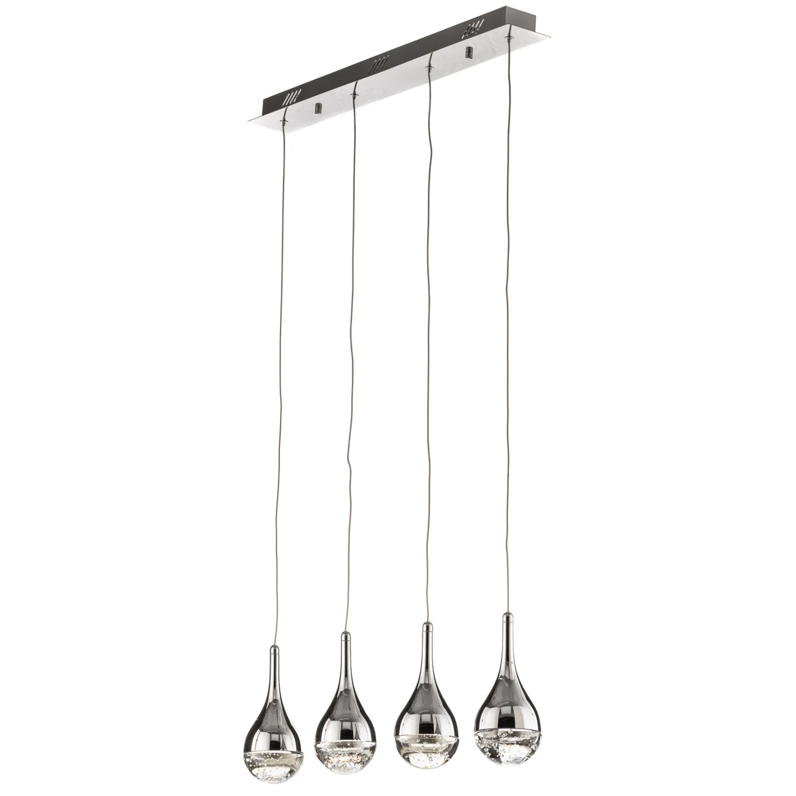 LED-Hängeleuchte Elie, vierflammig