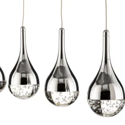 LED-Hängeleuchte Elie, vierflammig