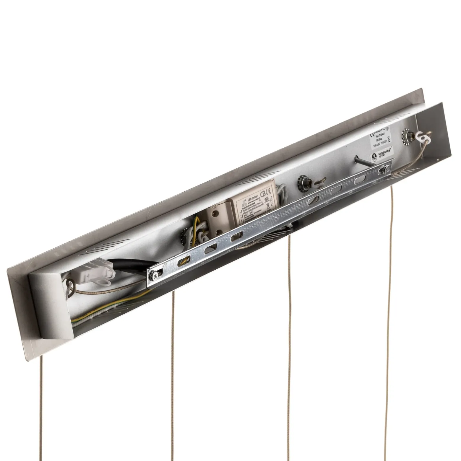 LED-Hängeleuchte Elie, vierflammig