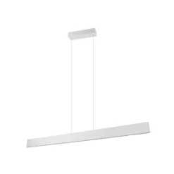 LED-Hängeleuchte Galway, hellgrau, up/down, CCT, Metall
