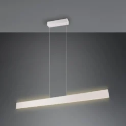 LED-Hängeleuchte Galway, hellgrau, up/down, CCT, Metall