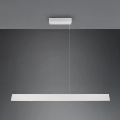 LED-Hängeleuchte Galway, hellgrau, up/down, CCT, Metall