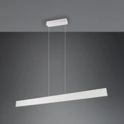 LED-Hängeleuchte Galway, hellgrau, up/down, CCT, Metall