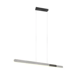 LED-Hängeleuchte Helios ausziehbar dim CCT alu
