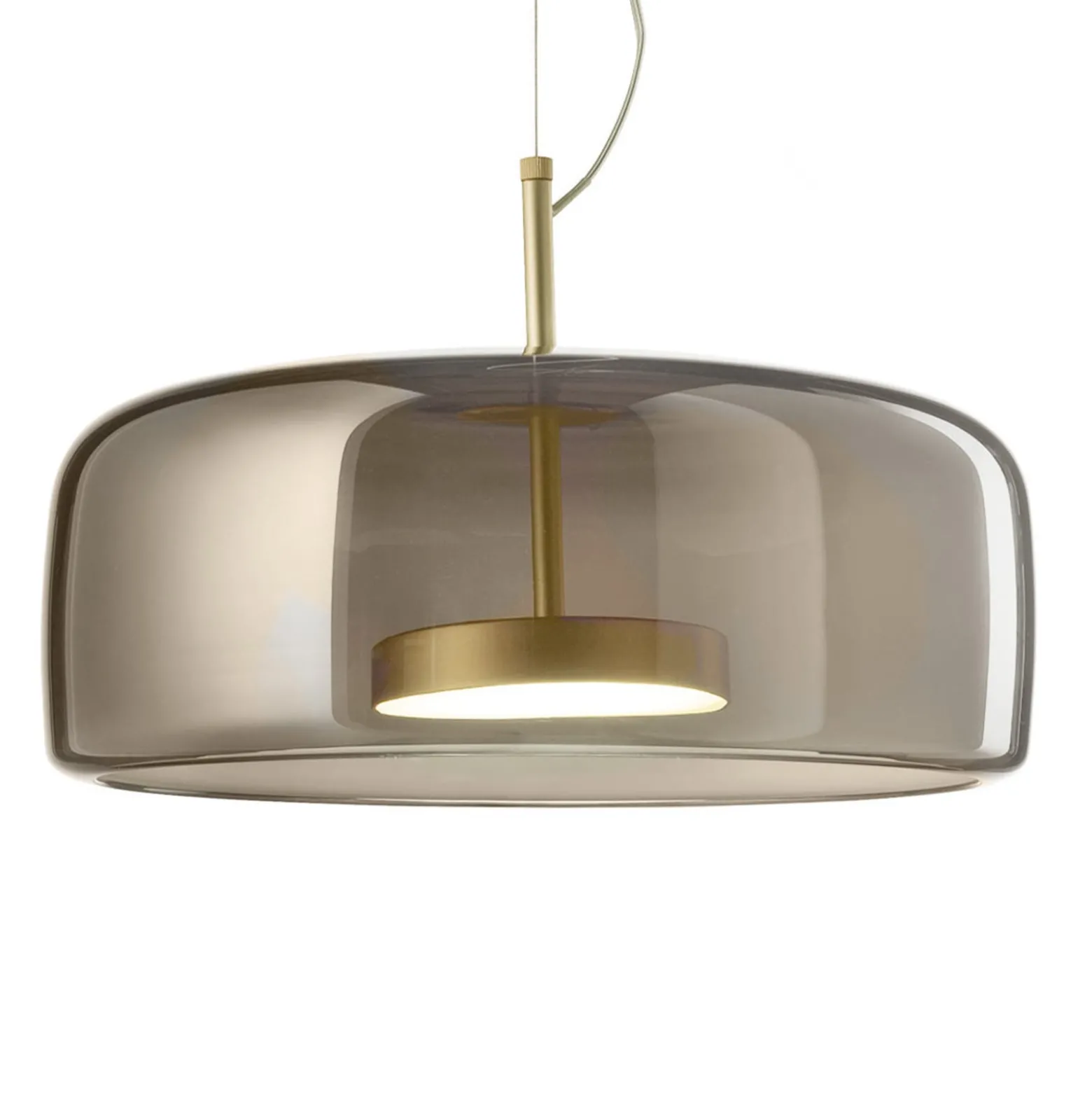 LED-Hängeleuchte Jube SP 1 G, grau, 3.000 K, DIM2