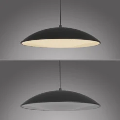 LED-Hängeleuchte LENTE, schwarz, Ø 40 cm, Metall, switchdim