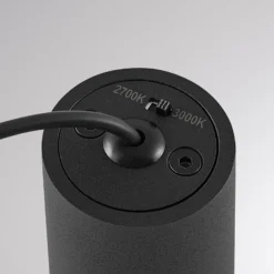 LED-Hängeleuchte LORA II, messing, Ø 24 cm, dimmbar, 40° CCT