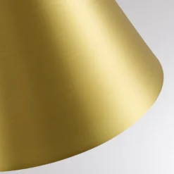 LED-Hängeleuchte LORA I, messing, Ø 15 cm, dimmbar, 40°, CCT