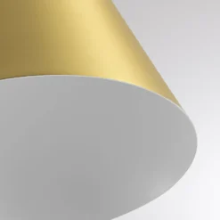 LED-Hängeleuchte LORA I, messing, Ø 15 cm, dimmbar, 40°, CCT