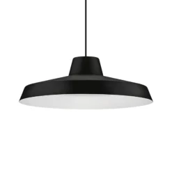 LED-Hängeleuchte Miguel, schwarz, Aluminium, 2.700 K