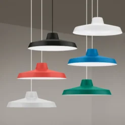 LED-Hängeleuchte Miguel, weiß, Aluminium, 2.700 K