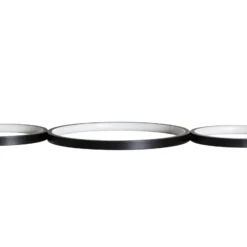 LED-Hängeleuchte Olympia, Metall, schwarz, 4.000 K