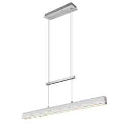 LED-Hängeleuchte Paros mit SwitchDimmer alu