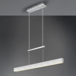 LED-Hängeleuchte Paros mit SwitchDimmer alu