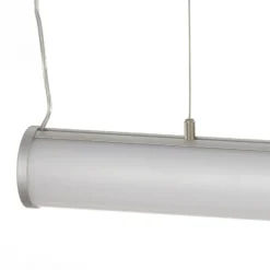 LED-Hängeleuchte Pirgos, 200 cm lang, dimmbar, weiß