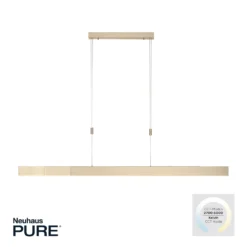 LED-Hängeleuchte PURE Moto, imperial gold, dimmbar, CCT