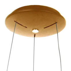 LED-Hängeleuchte Ringlede, Ø 48 cm, gold