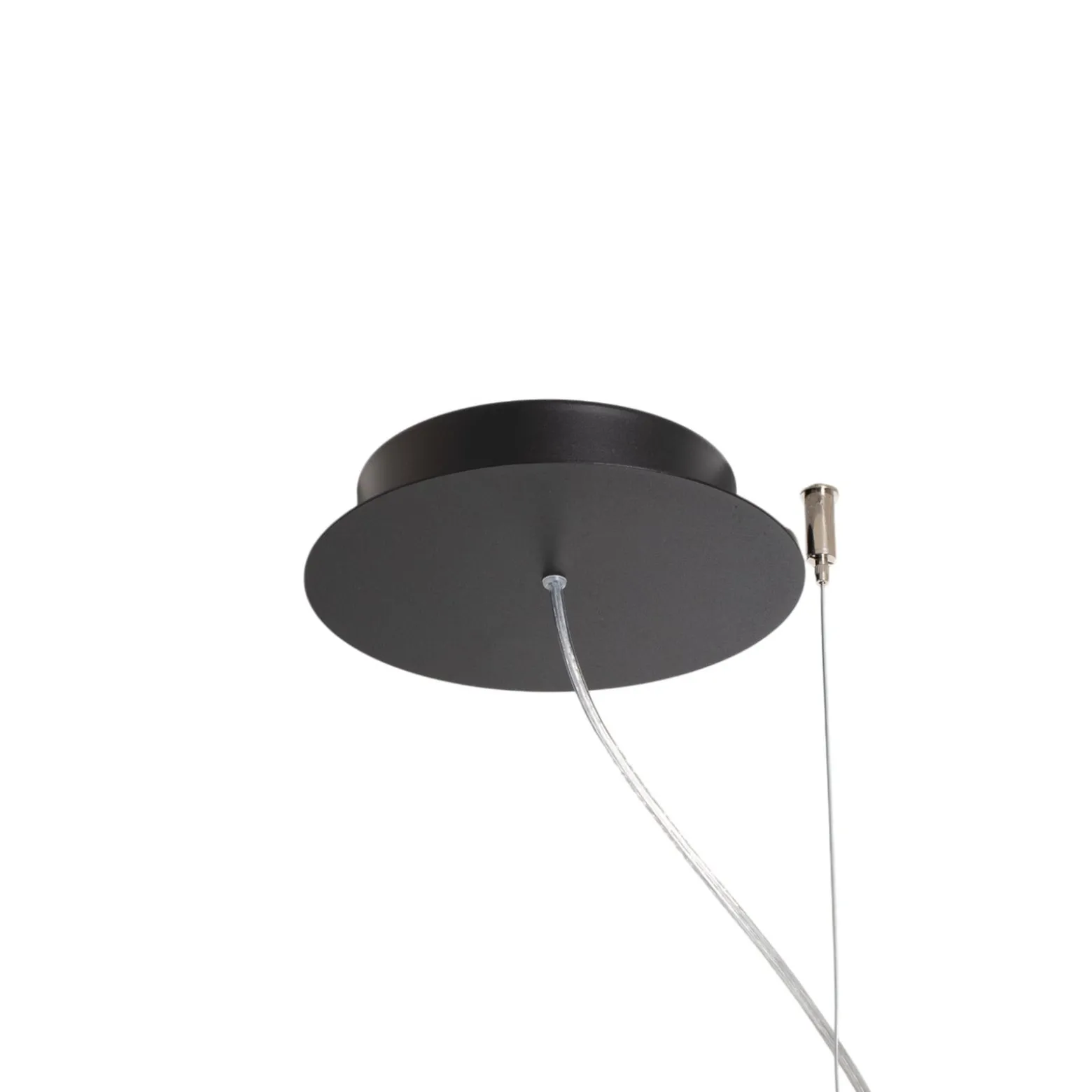 LED-Hängeleuchte Rio 78 waagerecht 3.000K schwarz
