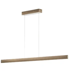 LED-Hängeleuchte Runa, bronze, Länge 152 cm
