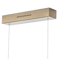 LED-Hängeleuchte Runa, bronze, Länge 152 cm