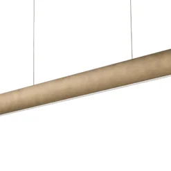 LED-Hängeleuchte Runa, bronze, Länge 152 cm