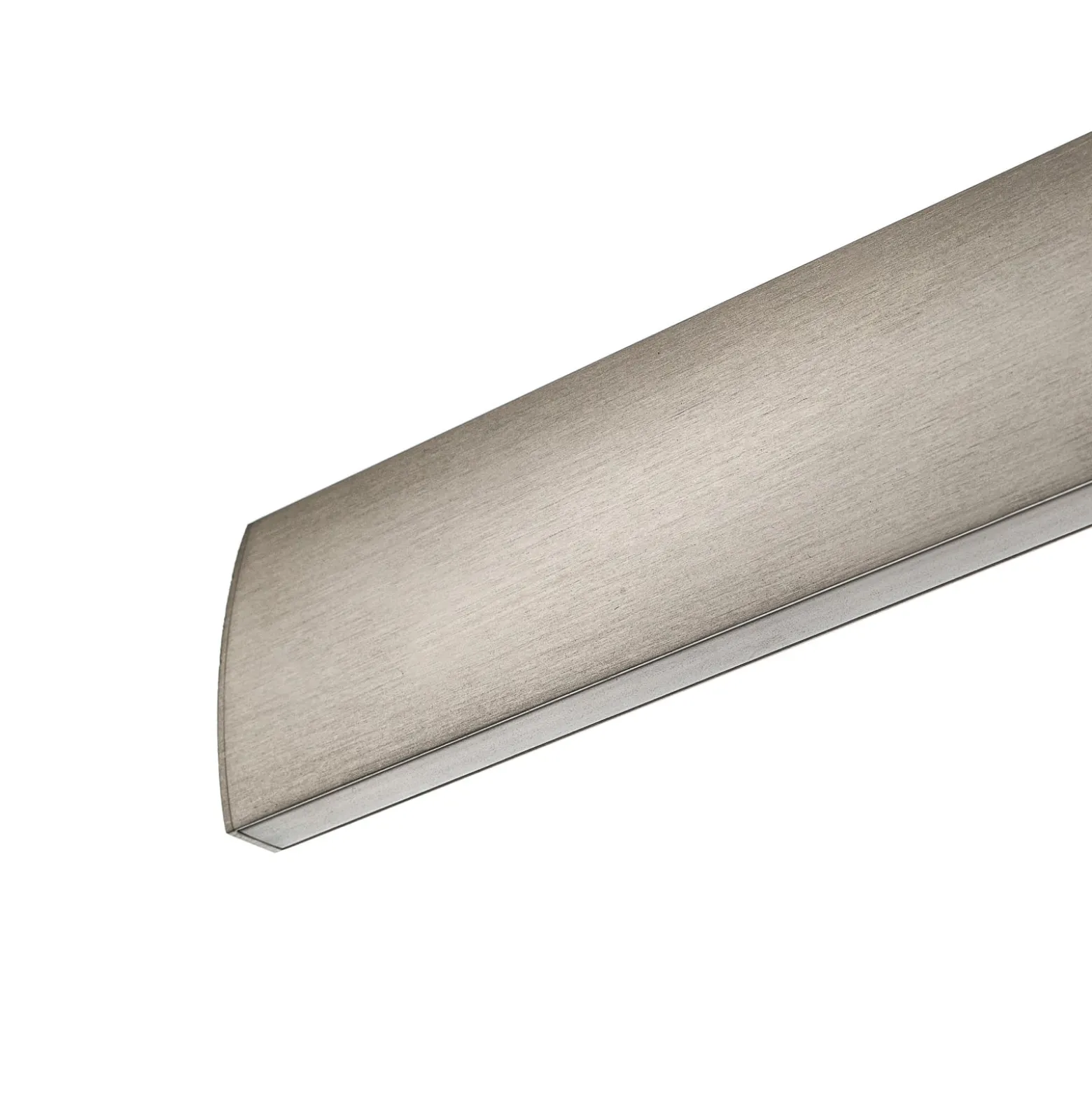 LED-Hängeleuchte Runa, nickel, Länge 132 cm