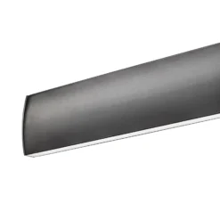 LED-Hängeleuchte Runa, schwarz, Länge 152 cm