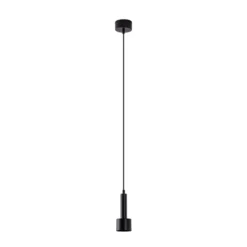 LED-Hängeleuchte 22177, schwarz, Ø 7 cm, Metall