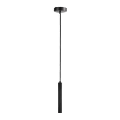 LED-Hängeleuchte Slim, schwarz, Aluminium, 2.700 K